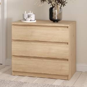  Скрин Naia с 3 чекмеджета Jackson Hickory - emdesign - 166,25 лв