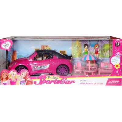 SWEDE Auto s doplnkami a 2 bábikami