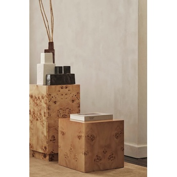 ferm LIVING Маса ferm LIVING Burl Cube Side Table (1104270162)