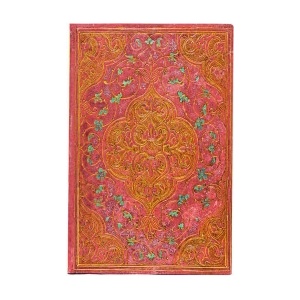 Paperblanks Rose Chronicles Rose Chronicles Softcover Flexis Mini Lined Elastic Band 208 Pg 80 GSM