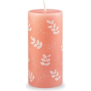 Unipar Оранжево-розова свещ , време на горене 73 h Pure Beauty - Unipar (Pure Beauty Orange Pillar 70x150)