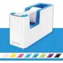 Leitz WOW Odvíječ pásky bílo-modrá / Na pásky do 19 mm x 33 m