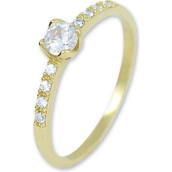 Soliter Zlatý prsteň s kryštálmi 229 001 00858