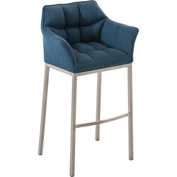 Design-Shop Damas E4 Modrá / nerezový rám