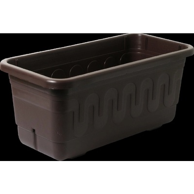 Nohel Garden Truhlík samozavlažovací FANTAZIE SMART plast hnědý 60 cm