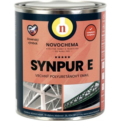 SYNPUR E Vrchný polyuretánový email 8 kg RAL 1023 dopravná žltá