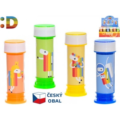 Bublifuk Déčko 50ml 4 barvy