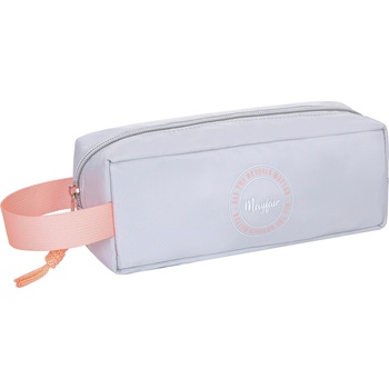 Kstationery Ученически несесер Kstationery - Mayfair, Neon Vibes, Сив (KST67562)