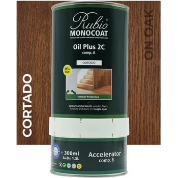 Rubio Monocoat Oil Cortado Component A - Масло за вътрешна употреба 0.300л (5890)
