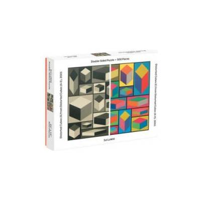 Moma Sol Lewitt 500 Piece 2-Sided Puzzle | Galison