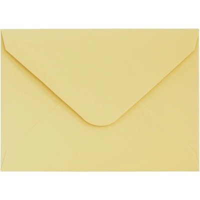 Galeria Papieru obálky 70x100 mm Hladký žlutá 130g, 10ks