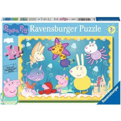 Ravensburger - Puzzle Prasiatko Peppa - Podvodn svet 35 dielikov - 1 - 39 piese