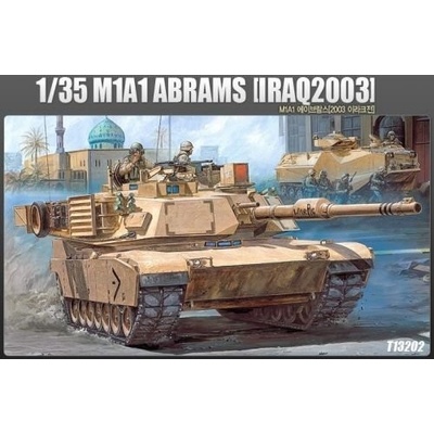 Academy Model Kit M1A1 Abrams Irák 2003 13202 1:35
