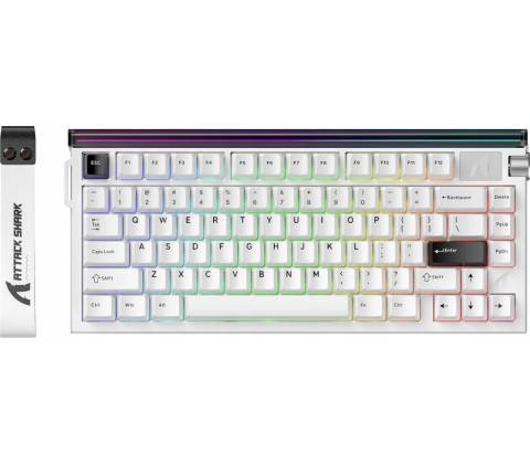 Attack Shark R85 HE STARLIGHT WHITE