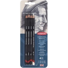 Derwent Charcoal pencil sada 4 ks