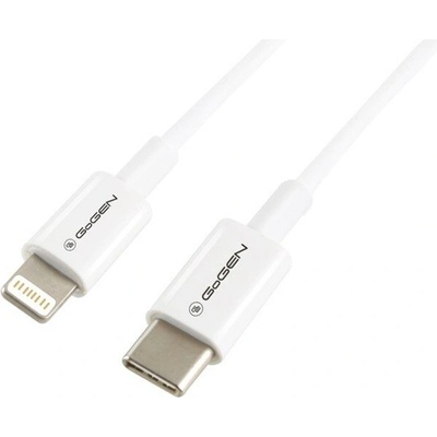 GoGEN USBC8P100MM02 USB-C / Lightning, 1m, bílý