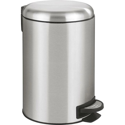 Wenko 22703100 - Koš LEMAN nerez/satin/černá WE0257