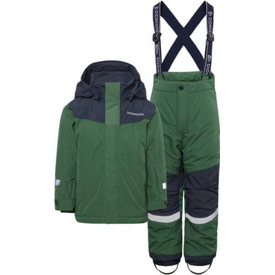 Didriksons detský zimné set Skare Pine Green H14