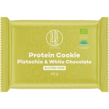 BrainMax Pure Protein Cookie Pistácie & Biela čokoláda BIO 60 g
