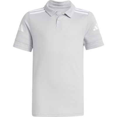adidas SQUADRA25 COTTON POLO KIDS šedá
