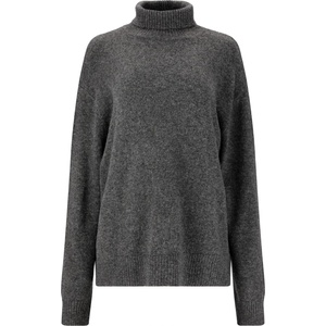 ATHLECIA Дамски пуловер ATHLECIA Women's Daviana Knitted High Neck Jumper - Dark Grey Melange - размер 46 (EU) (117-2752-0118)