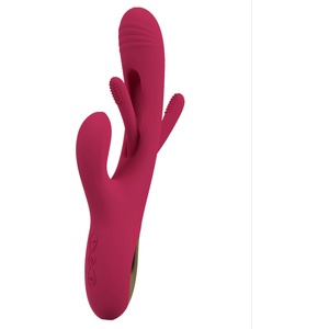 Sweet Smile Rabbit Vibrator with G-Spot Stimulation Red