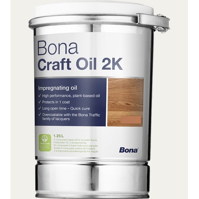 Bona Craft Oil 2K 1,25 l Přírodní – Zbozi.Blesk.cz