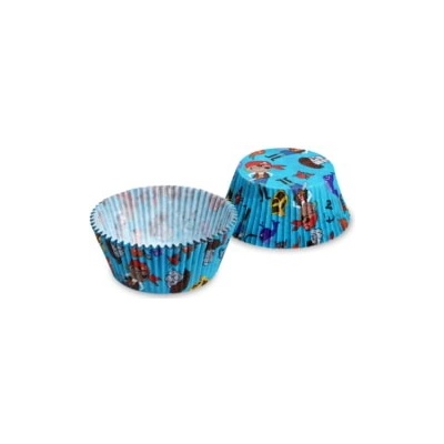 PAP cukrárenský košíček Pirát Ø50x30mm 40 ks