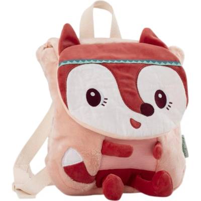 Lilliputiens Плюшена раница Lilliputiens - Alice, червена (84484)