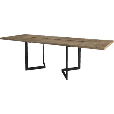 Mebin Разтегателна трапезна маса 160 Gintaro (table-260/Gintaro/Mebin/Pl)