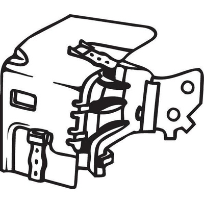 BOSAL Pryžový pásek, výfukový systém 255151