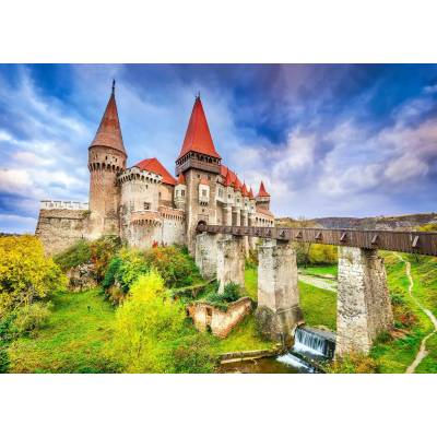 Enjoy - Puzzle The Corvin's Castle, Hunedoara. Romania - 1 000 piese