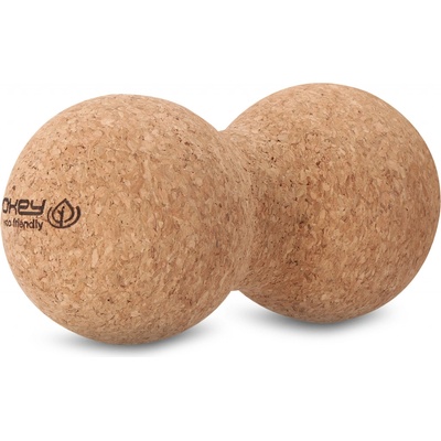 SPOKEY - DOUBLE OAK Dvojitá masážna loptička, korková