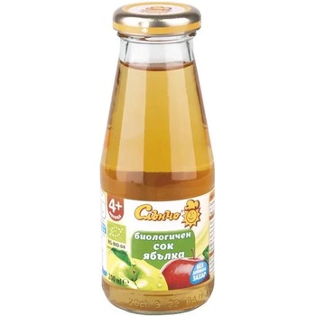 Image 1 of Слънчо Био сок Слънчо - Ябълка, 200 ml (4549)
