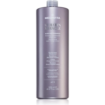 Medavita Keratin Miracle Sleek Hair Shampoo 1250 ml