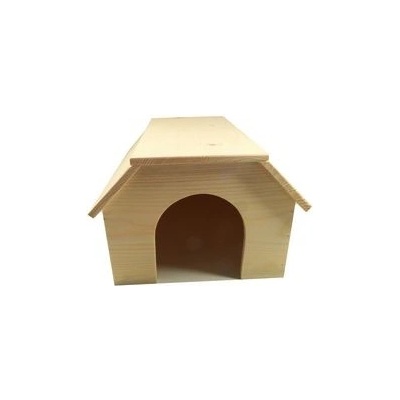 Truhlářství Zimný Domek pro obr králíka valbová střecha 29 x 20 x 36,5 cm ZV 120