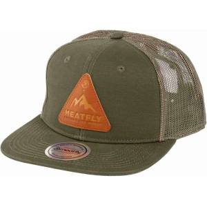 Meatfly шапка Thunderbolt Trucker Olive Peak | Зелена | Meatfly | Zelen | МЪЖЕ | ЕДИН РАЗМЕР