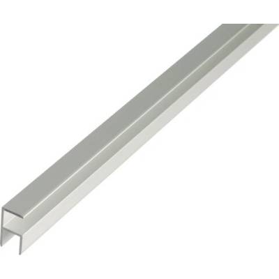 Alberts Rohový profil samosvorný hliník strieborný eloxovaný 10,9x20x1,5 mm, 1 m