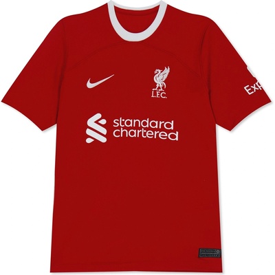 Nike Юношеска футболна фланелка Nike Liverpool Home Shirt 2023 2024 Juniors - Red/White