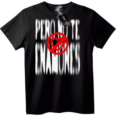 NOONEBRAND Тениска Без любов Пирожки - M, White