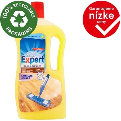 Go for Expert Čistiaci prostriedok na laminátové a drevené podlahy s obsahom arganového oleja 1 l