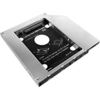 Makki кади за лаптоп Laptop Caddy 12.7mm SATA3 with LED/switch MAKKI-CADDY-127-LS (MAKKI-CADDY-127-LS)