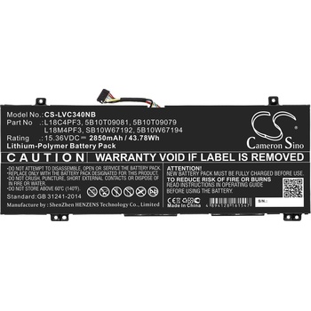Cameron Sino Батерия за лаптоп LENOVO IdeaPad C340-14API L18C4PF3 15.36V 2850mAh LiPo CAMERON SINO (CS-LVC340NB)