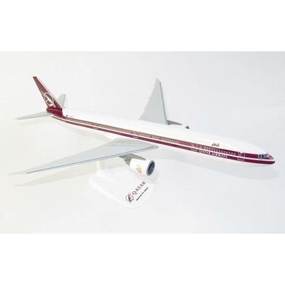 PPC Holland Boeing 777 3DZER Qatar Airways Retro Colors Named فريحه Snap Fit 1:200