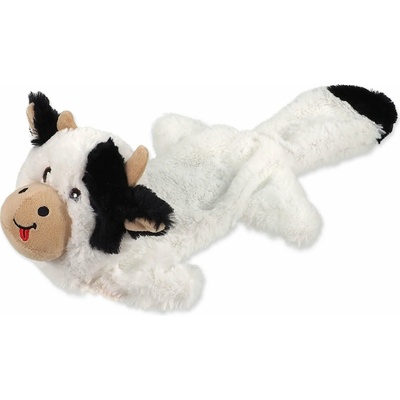 Dog Fantasy Recycled Toy kráva pískací s kapsičkou na pamlsky 50 cm
