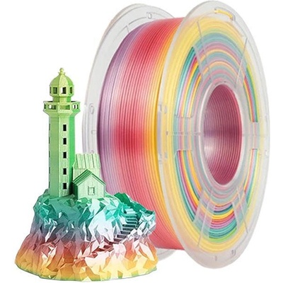 Sunlu / jayo Филамент PLA+ SILK Rainbow SUNLU 1 KG. / JAYO 1.1 KG. 1.75mm за FDM 3D Принтери