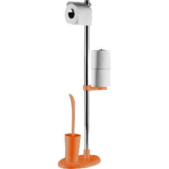 Image 1 of primanova Pn-Четка за тоалетна на стойка ОРАНЖЕВО (e03-08) (0137108)