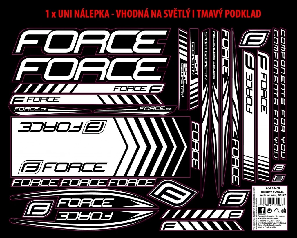 Nálepky Force