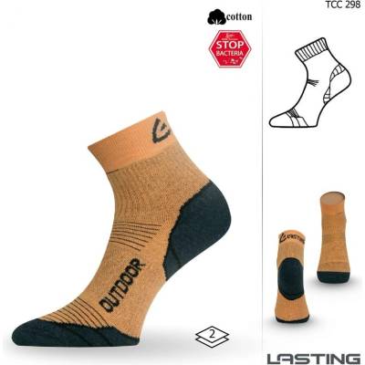 Lasting TCC 298 funkčné ponožky žltá