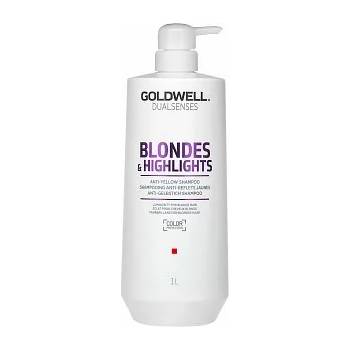 Goldwell Dualsenses Blondes & Highlights Anti-Yellow Shampoo Шампоан за руса коса 1000 ml